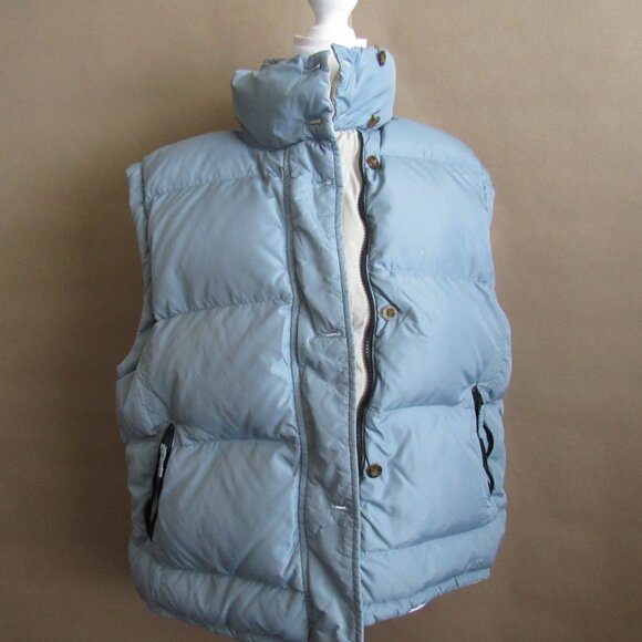 Women's Large Duck Down Reversible Vest - Picture 2 of 12